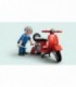 Atelier cu Vespa Rosie