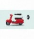 Atelier cu Vespa Rosie