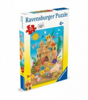 Puzzle Castel de Nisip, 35 Piese - Design Nou