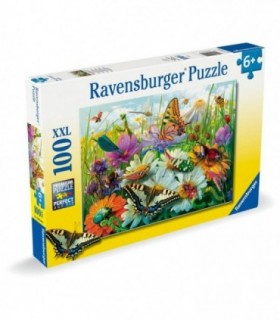 Puzzle Lumea Minunata A Insectelor, 100 Piese XXL - Design Nou