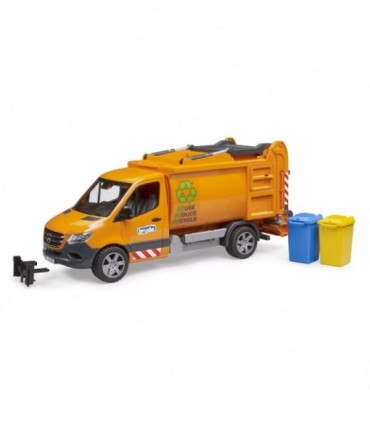 Mercedes Benz Sprinter De Gunoi Municipal Cu 2 Pubele