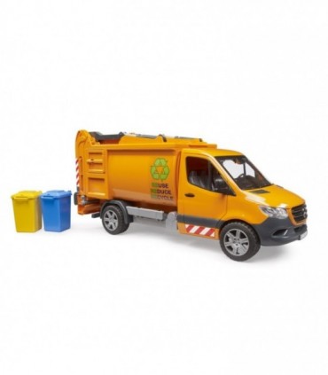 Mercedes Benz Sprinter De Gunoi Municipal Cu 2 Pubele