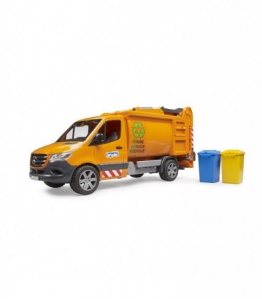 Mercedes Benz Sprinter De Gunoi Municipal Cu 2 Pubele