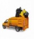 Mercedes Benz Sprinter De Gunoi Municipal Cu 2 Pubele
