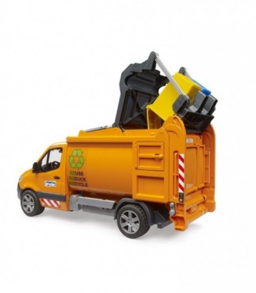 Mercedes Benz Sprinter De Gunoi Municipal Cu 2 Pubele