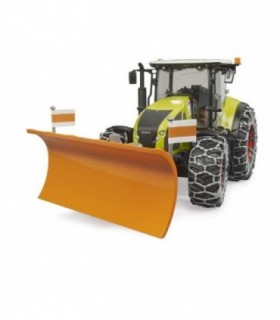 Tractor Claas Axion 950 cu Lanturi de Zapada si Lama de Plug