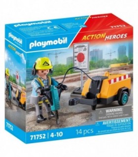 Muncitor cu Ciocan Pneumatic