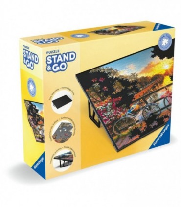 Suport Portabil Orizontal pentru Puzzle cu Design Elegant, 50 x 70 Cm - Design Nou