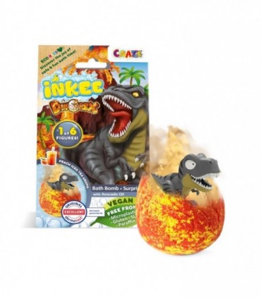 Bila De Baie Inkee Cu Surpriza Dinozaur