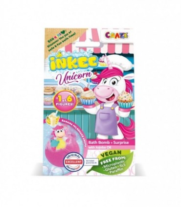 Bila De Baie Inkee Cu Surpriza Unicorn Cu Meserii