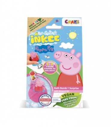 Bila De Baie Inkee Cu Surpriza Figurina Stampila Peppa Pig