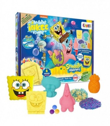 Set Inkee Cu 7 Surprize SpongeBob