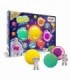 Set 5 Bile De Baie Inkee Sistemul Solar Cu 3 Surprize