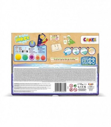Set 5 Bile De Baie Inkee Sistemul Solar Cu 3 Surprize
