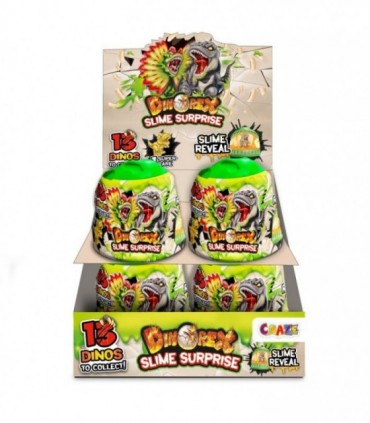 Capsula Slime Cu Figurina Dinozaur