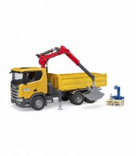 Scania Super 560R Cu Macara Si 2 Paleti