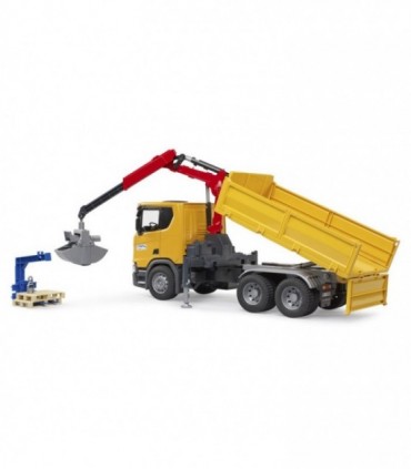 Scania Super 560R Cu Macara Si 2 Paleti