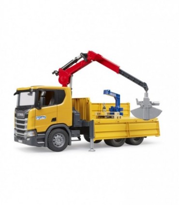 Scania Super 560R Cu Macara Si 2 Paleti