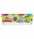 Pachet 4 Cutii Play-Doh, Diverse Culori