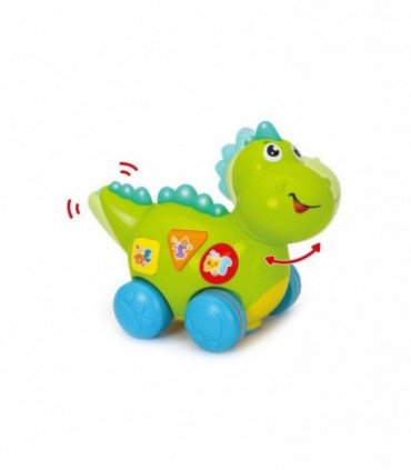 Baby Dinozaurul Interactiv Cu Miscari Melodii Si Lumini Hola Toys 6105