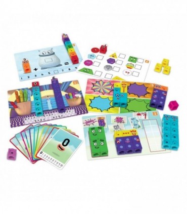 MathLink®Cubes Numberblocks in engleza Set de activitati de la 1 - 10