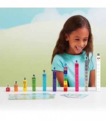 MathLink®Cubes Numberblocks in engleza Set de activitati de la 1 - 10