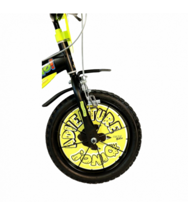 Bicicleta copii 14'' Aventurile dinozaurului