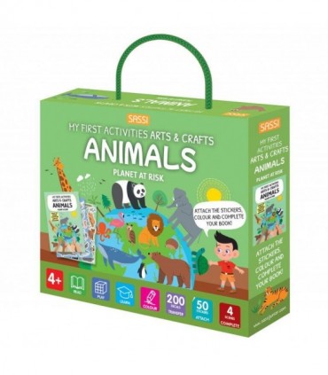 Primul set de arta & lucru manual - Animalute