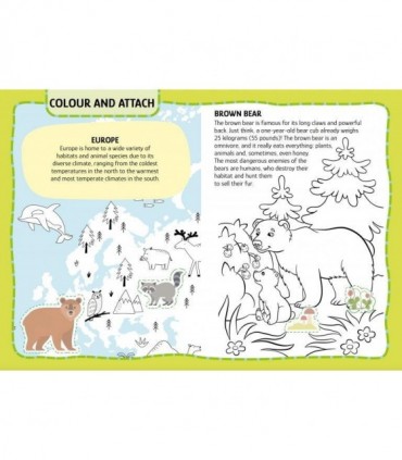 Primul set de arta & lucru manual - Animalute