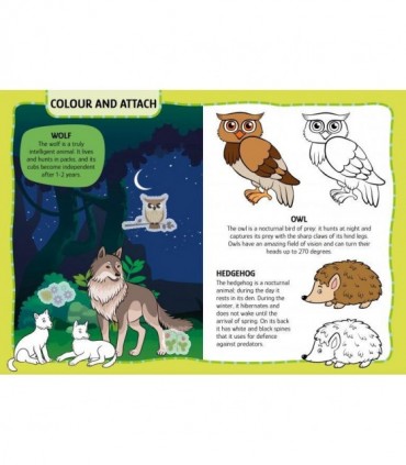 Primul set de arta & lucru manual - Animalute