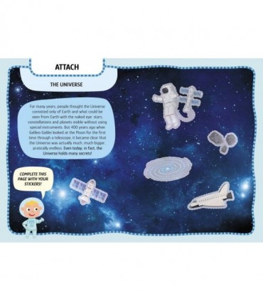 Primul set de arta & lucru manual - Spatiu cosmic