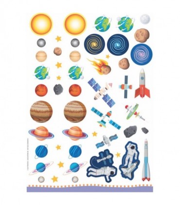 Primul set de arta & lucru manual - Spatiu cosmic