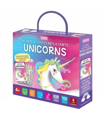 Primul set de arta & lucru manual - Unicorni