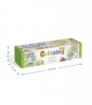 Poster de colorat - La Zoo