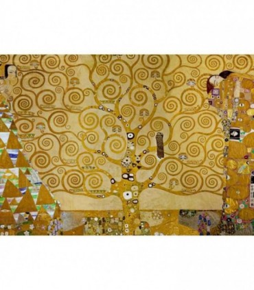 Puzzle Gustav Klimt: Copacul Vietii, 1000 Piese Design Nou