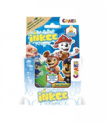 Bila De Baie Inkee Cu Surpriza Figurina Stampila Paw Patrol