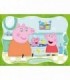 Puzzle Peppa Pig 4 in 1, 12/16/20/24 Piese