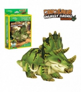 Puzzle 3D Triceratops, 61 Piese