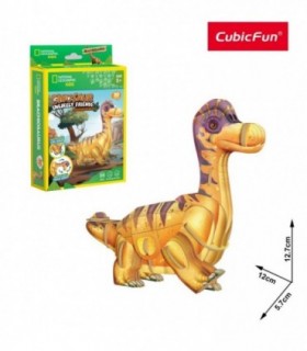 Puzzle 3D Brahiozaur, 54 Piese
