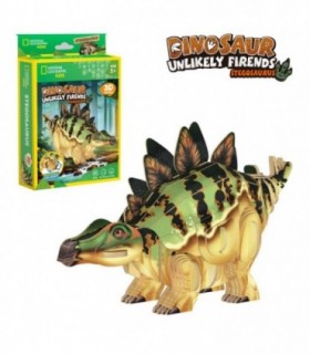 Puzzle 3D Stegozaur - National Geographic, 51 Piese