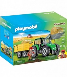 Tractor cu Remorca si Incarcator Frontal