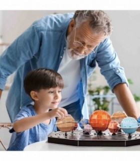 Puzzle 3D Sistemul Solar, 173 Piese