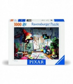 Puzzle Disney - Biroul Artistului, 1000 Piese Design Nou