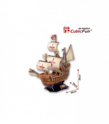 Puzzle 3D Nava Santa Maria, 113 Piese