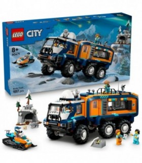 Camionul laborator stiintific al exploratorilor arctici