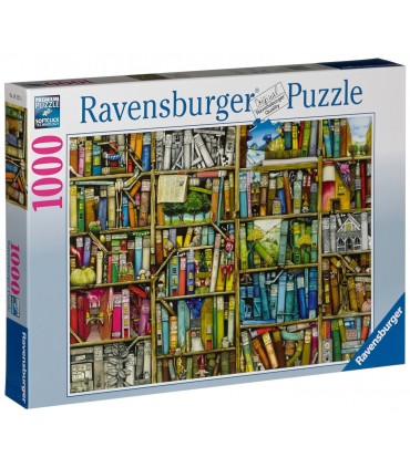 Puzzle Libraria Bizara, 1000 Piese