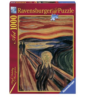 Puzzle Edvard Munch: Strigatul, 1000 Piese